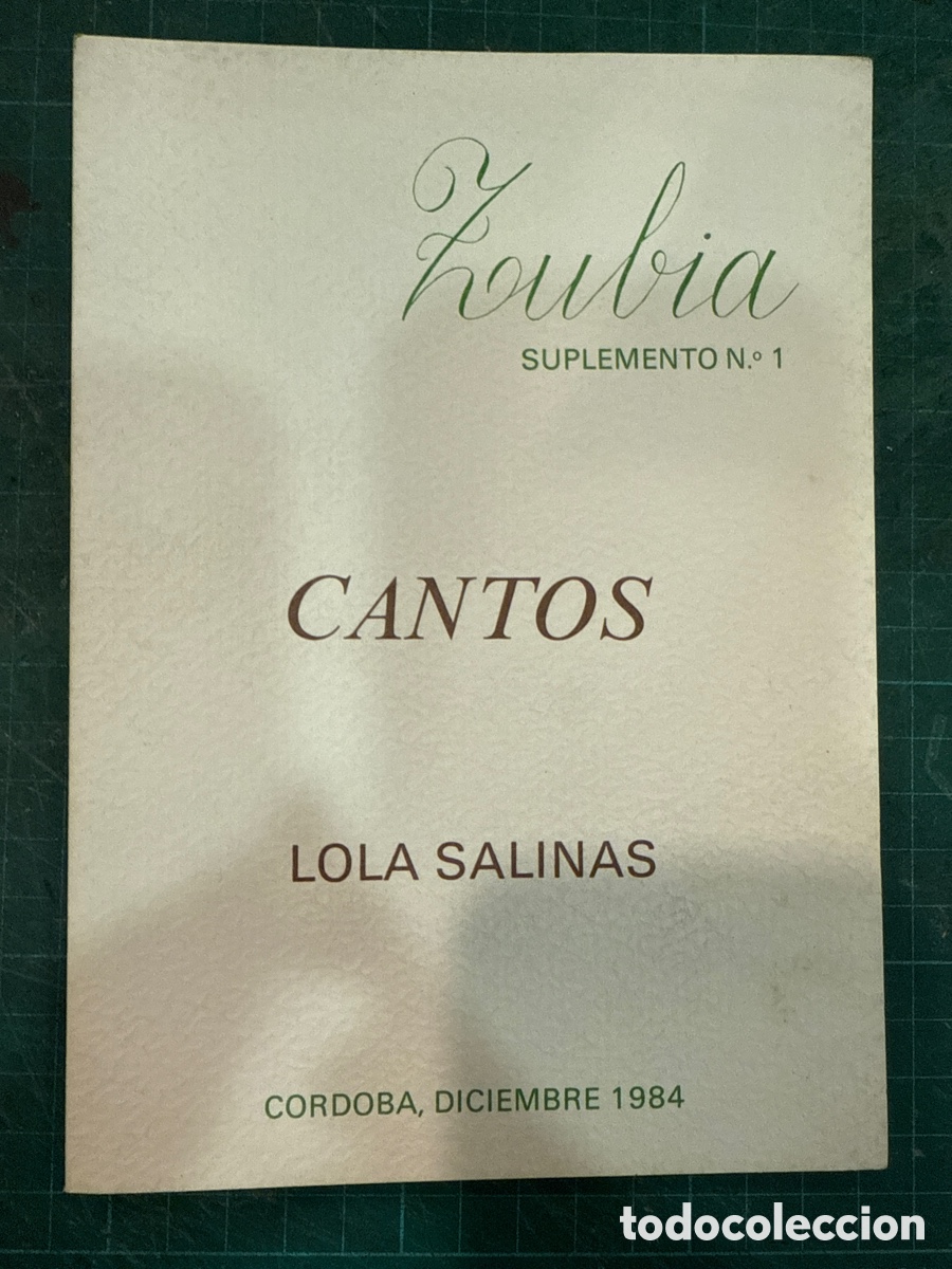 Gebrauchte B&uuml;cher: SALINAS, Lola. Cantos