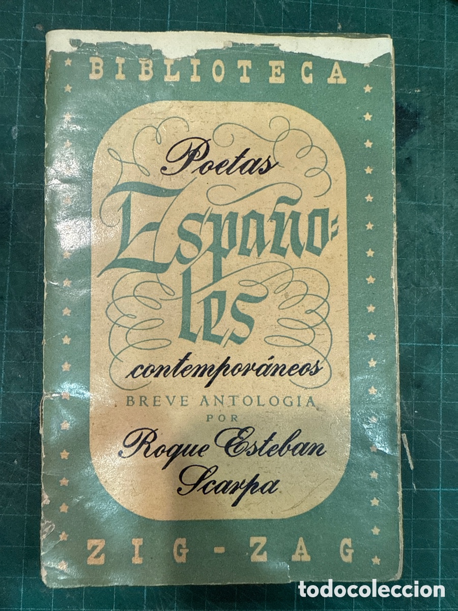 Gebrauchte B&uuml;cher: POETAS espa&ntilde;oles contempor&aacute;neos: Breve antolog&iacute;a