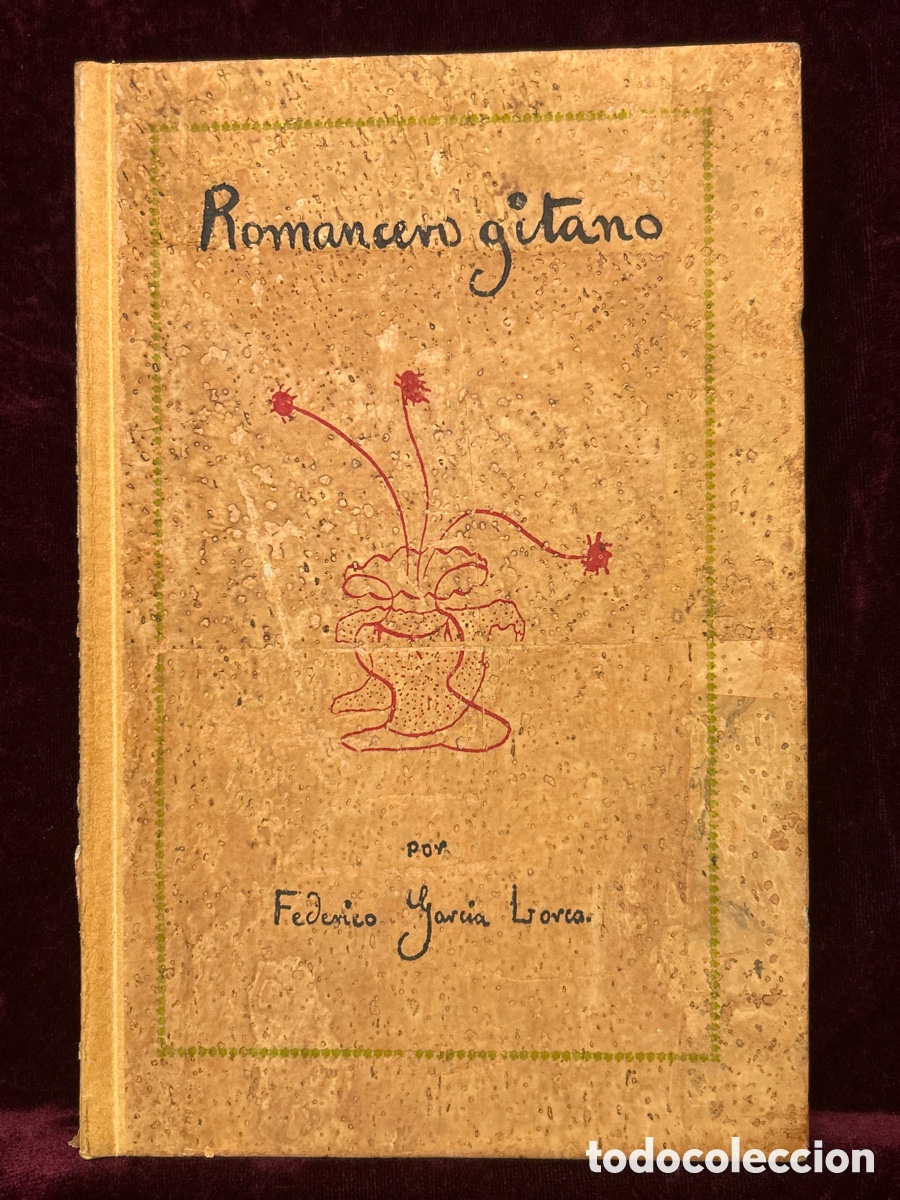 Libros de segunda mano: ROMANCERO GITANO - FEDERICO GARC&Iacute;A LORCA EDICI&Oacute;N EN CORCHO, BARCELONA 1980