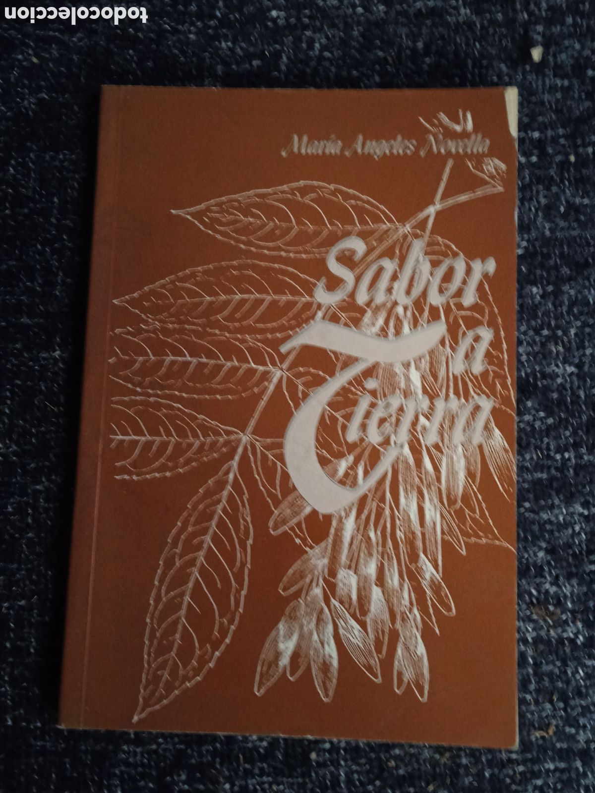 Second hand books: SABOR A TIERRA. / Mar&iacute;a &Aacute;ngeles Novella