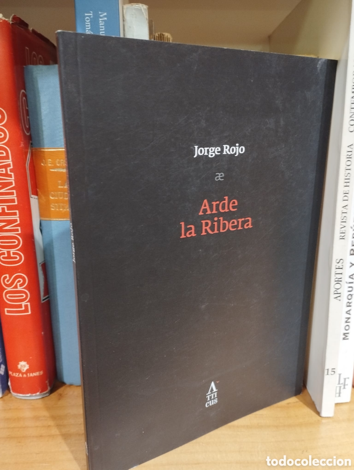 Second hand books: Arde la Ribera - Jorge Rojo
