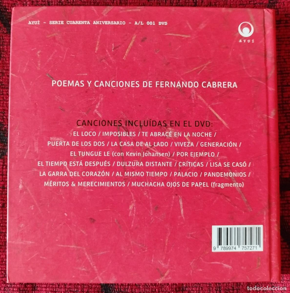 Libros de segunda mano: FERNANDO CABRERA ** Intro ** LIBRO + DVD - Foto 2