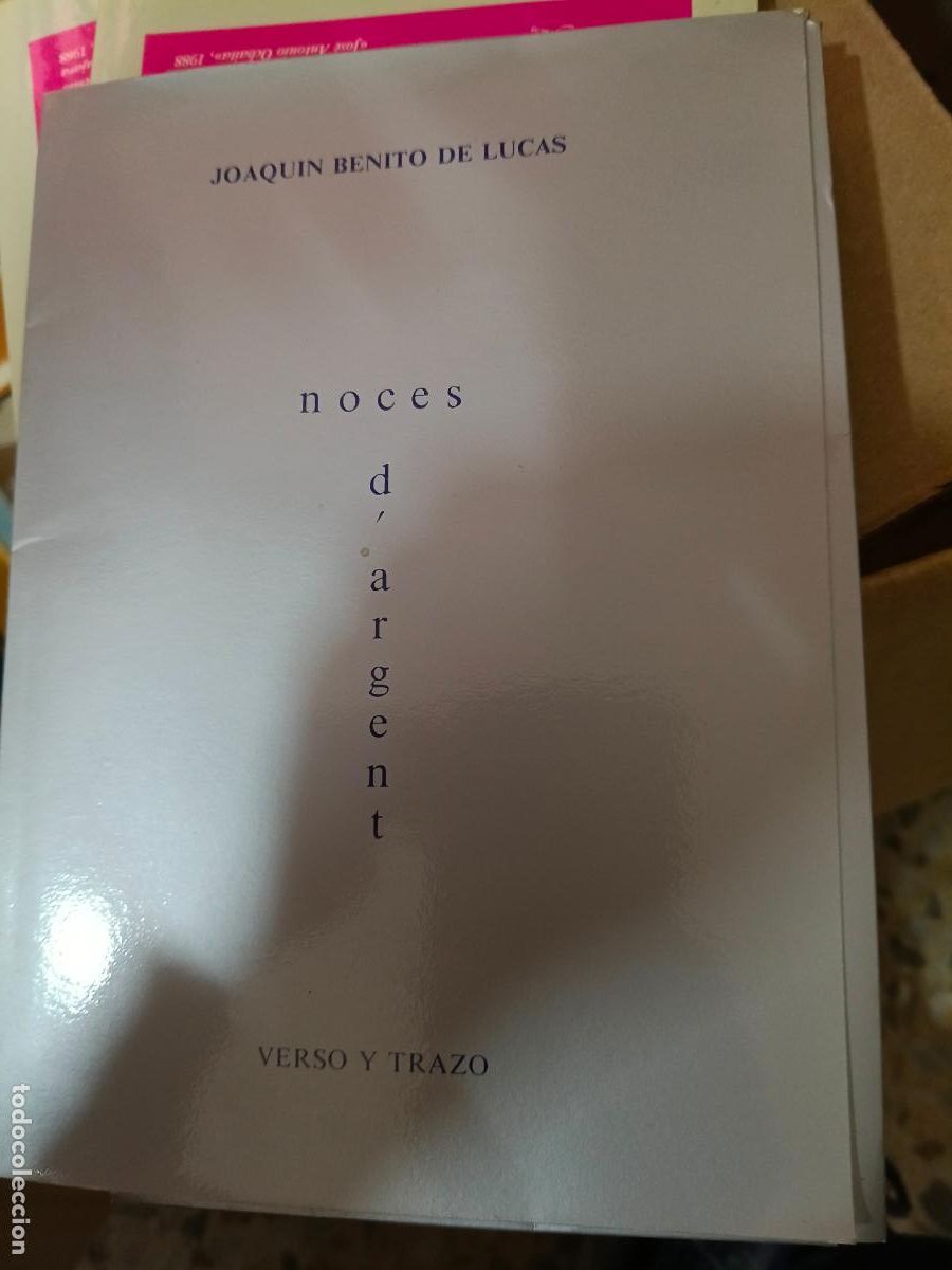 Libros de segunda mano: NOCES DARGENT. JOAQU&Iacute;N BENITO DE LUCAS - Foto 1