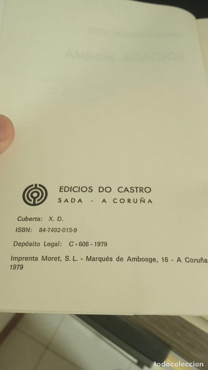 Libros de segunda mano: Soldada m&iacute;nima, de Manuel Rodr&iacute;guez L&oacute;pez - Foto 2