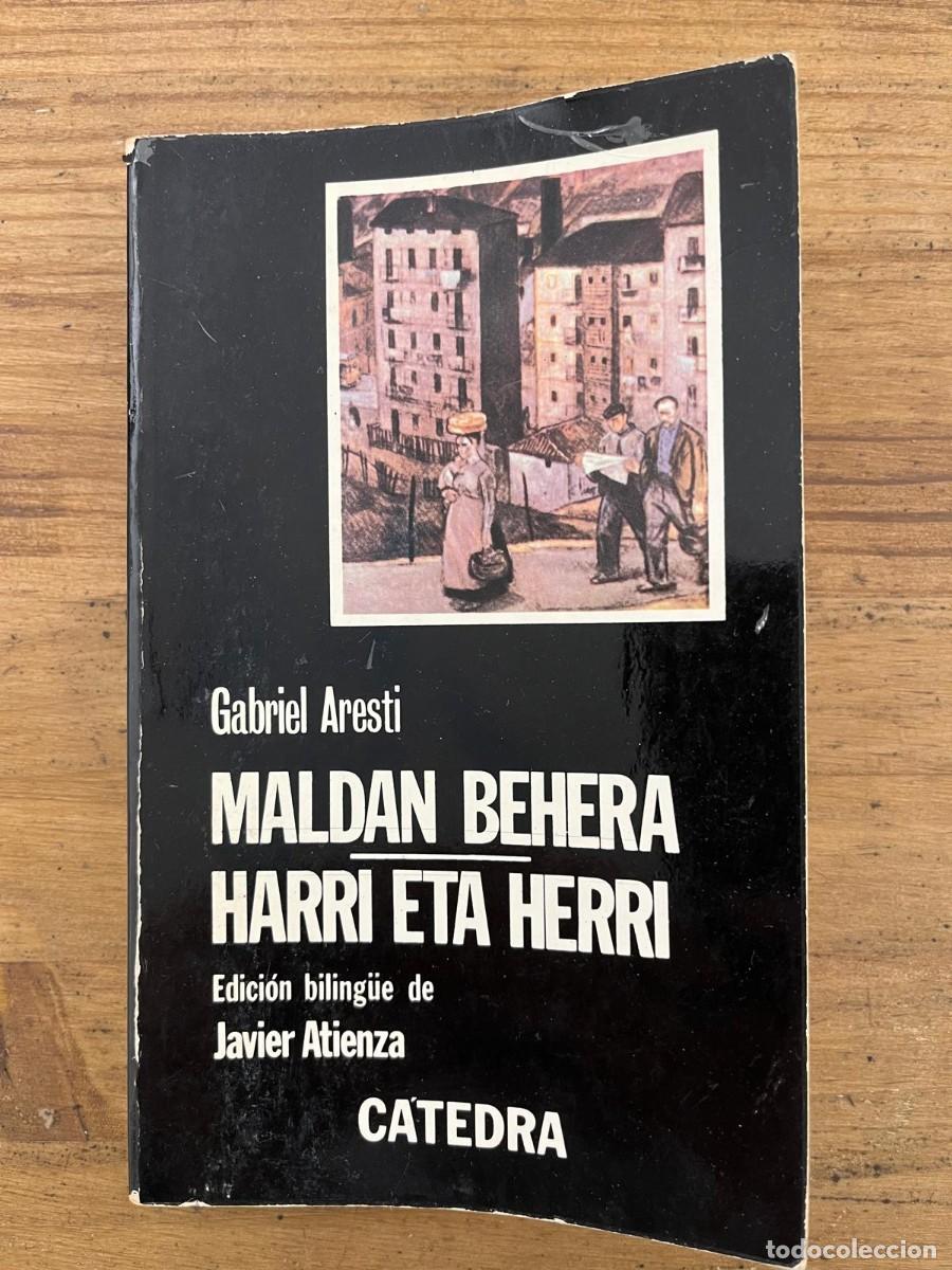 Libros de segunda mano: Maldan behera Harri eta (Gabriel Aresti) - Foto 1