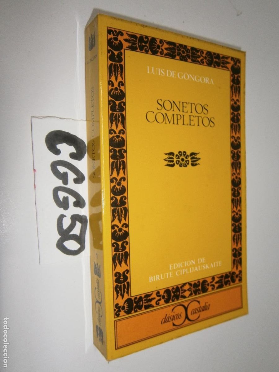 Libros de segunda mano: --- SONETOS COMPLETOS --- - Foto 1