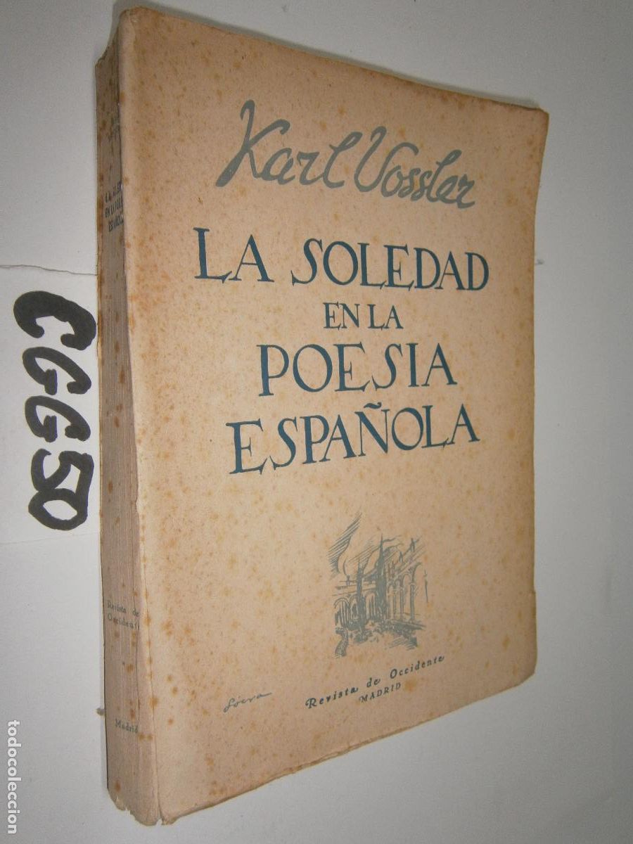 Gebrauchte B&uuml;cher: LA SOLEDAD EN LA POESIA ESPA&Ntilde;OLA
