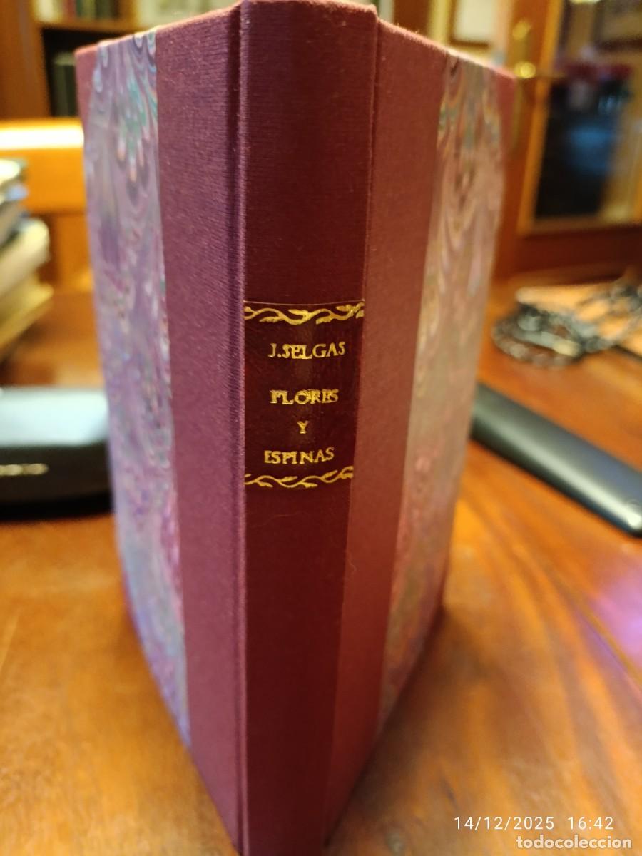 Libros de segunda mano: Flores y espinas. Jos&eacute; Selgas - Foto 4