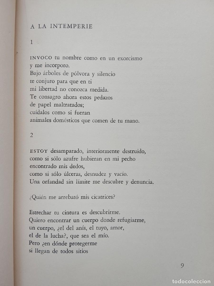 Libros de segunda mano: Jaime Labastida. A la intemperie 1970 - Foto 3