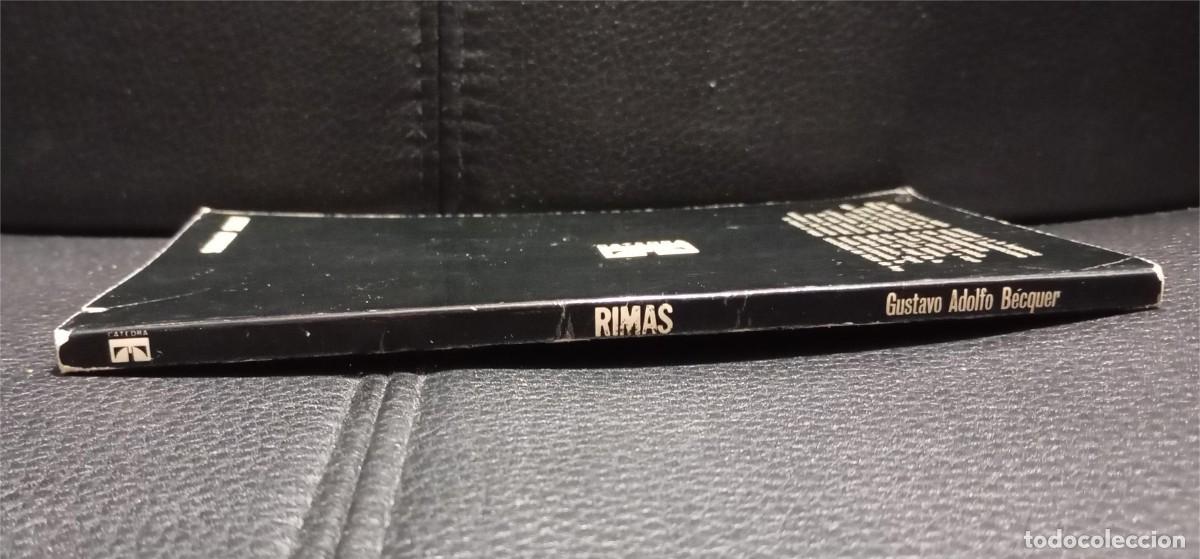 Libros de segunda mano: RIMAS - LIBRO - GUSTAVO ADOLFO BECQUER - CATEDRA - 1976 - Foto 3