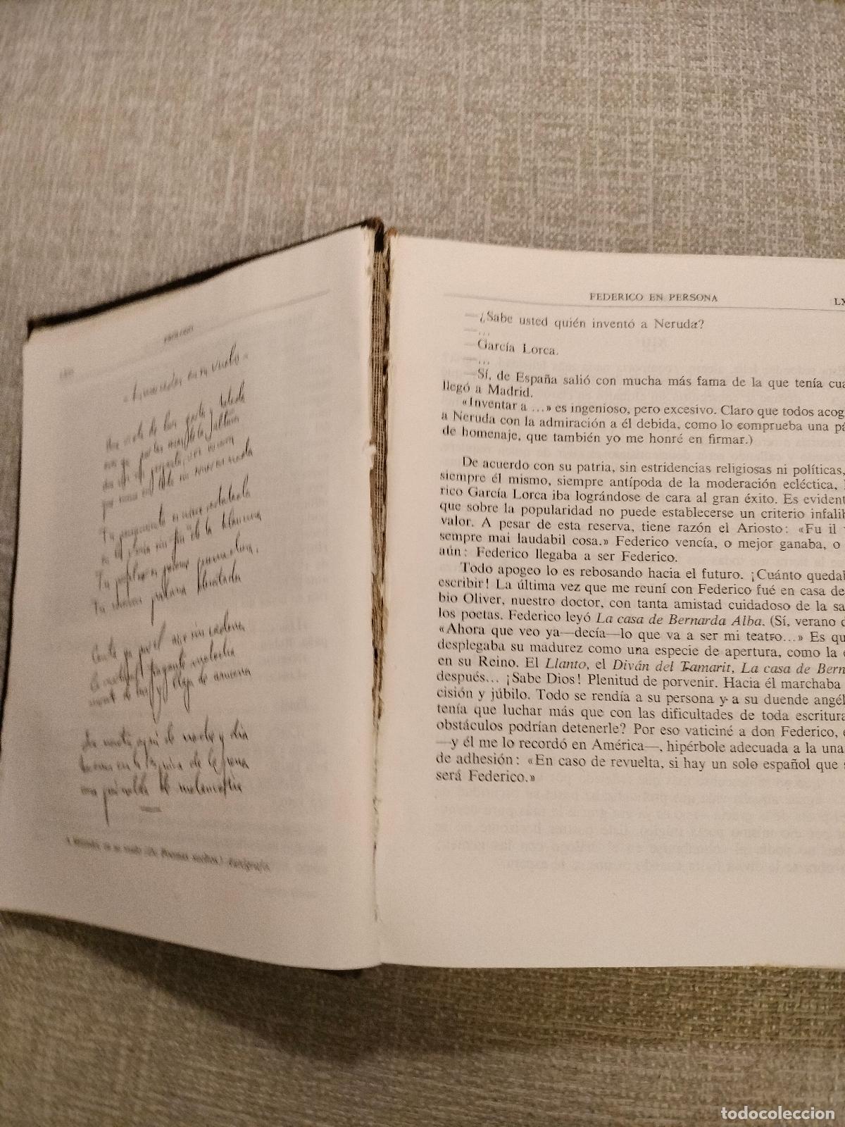 Libros de segunda mano: Obras completas garcia lorca 1957 - Foto 4