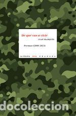Libri di seconda mano: De qu&eacute; vas a vivir. - Marqu&eacute;s Mart&iacute;n, Juan.