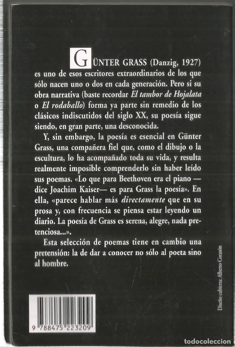 Libros de segunda mano: GUNTER GRASS. POEMAS. VISOR - Foto 2