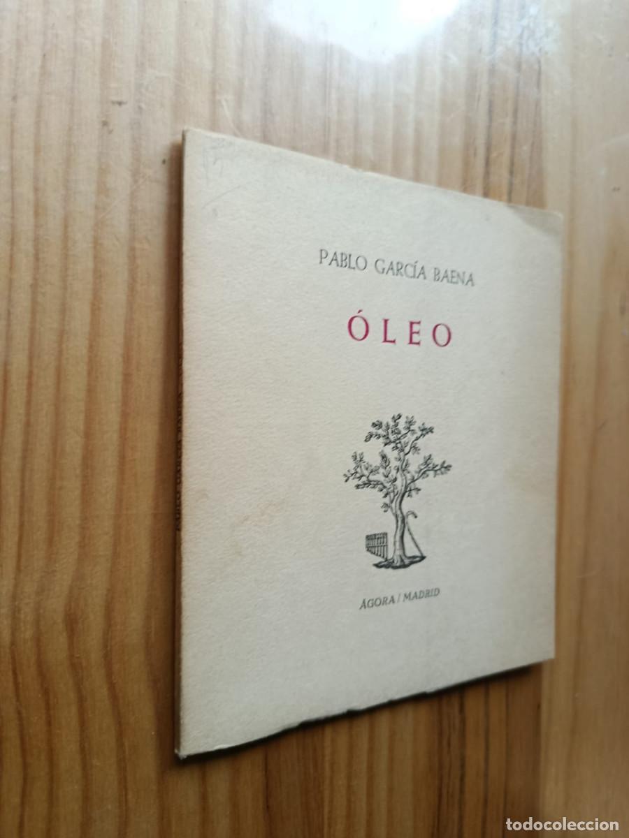 Libros de segunda mano: &Oacute;LEO - PABLO GARC&Iacute;A BAENA - Foto 1