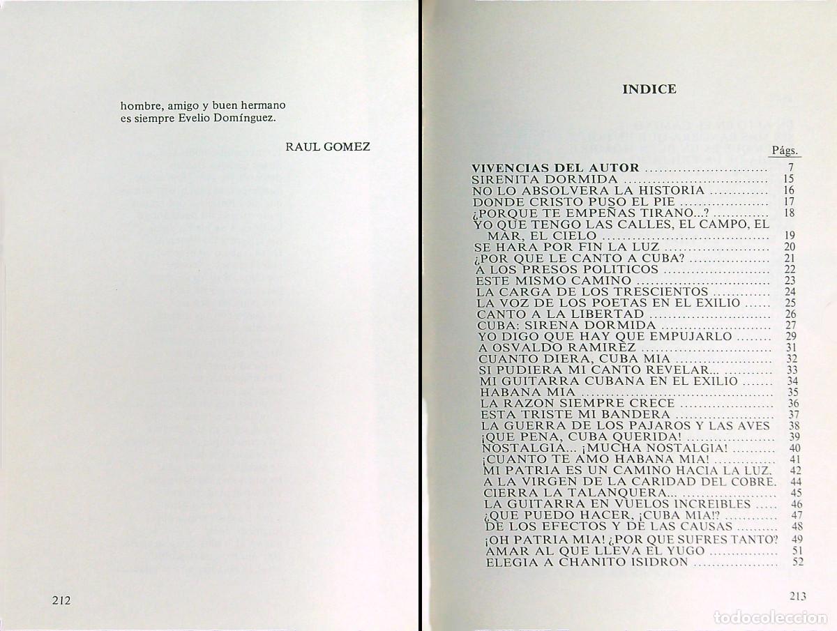 Libros de segunda mano: CUBA: SIRENA DORMIDA - EVELIO DOM&Iacute;NGUEZ - 1991 - Foto 2