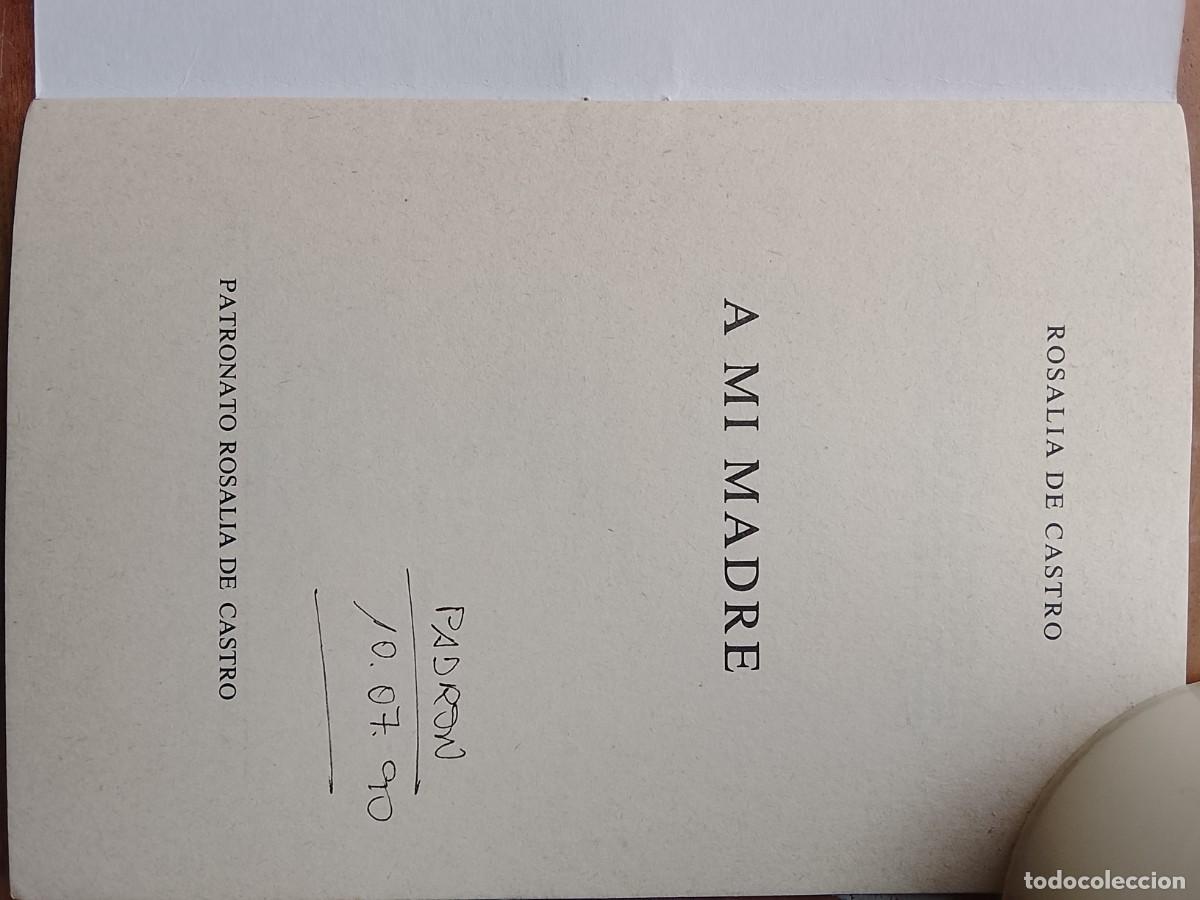 Libros de segunda mano: A mi madre. Rosal&iacute;a de Castro - Foto 2