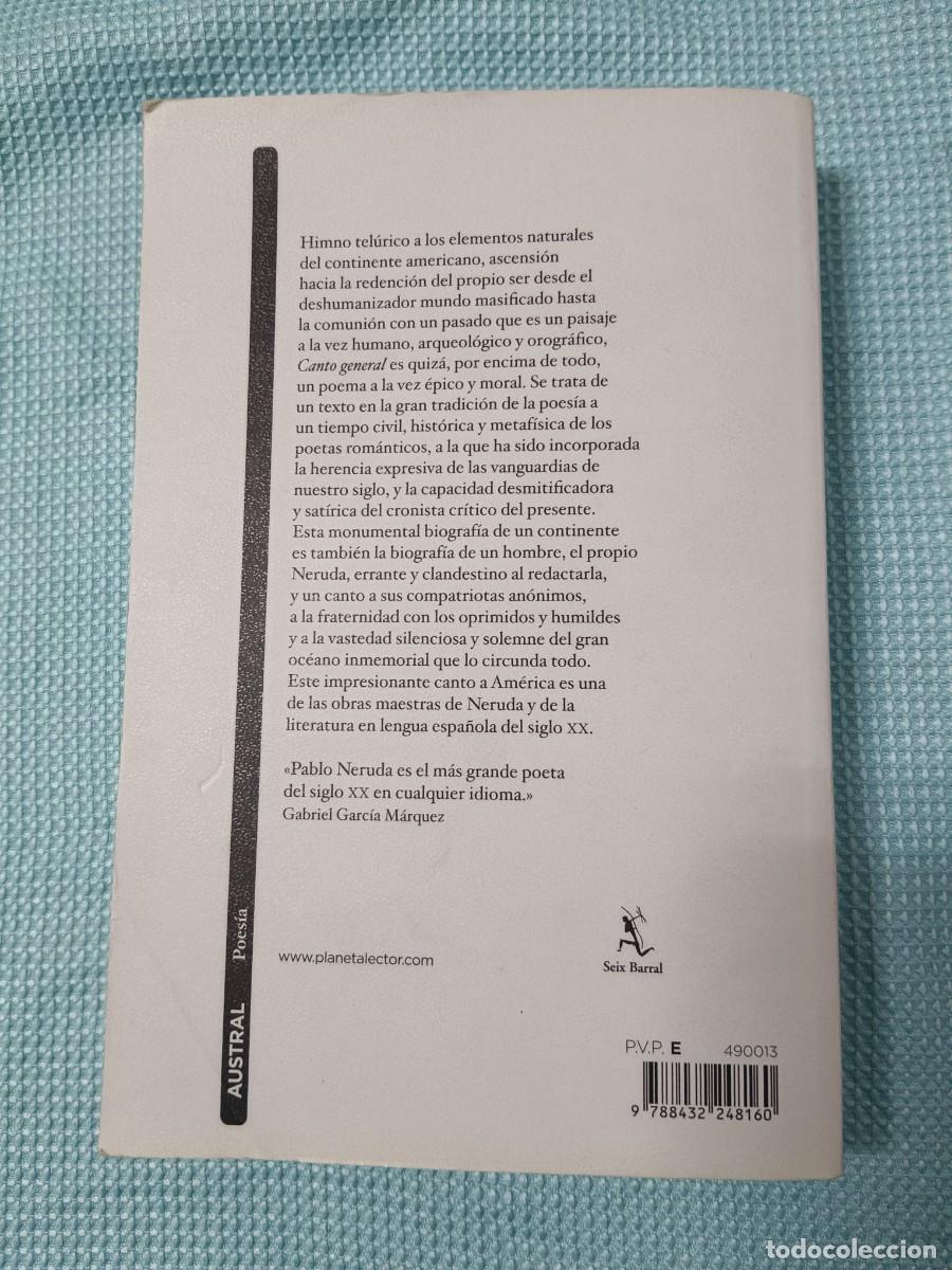 Libros de segunda mano: CANTO GENERAL , PABLO NERUDA - Foto 3