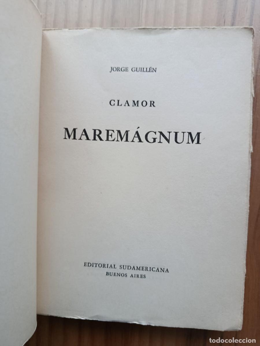 Libros de segunda mano: MAREM&Aacute;GNUM - JORGE GUILL&Eacute;N - Foto 3