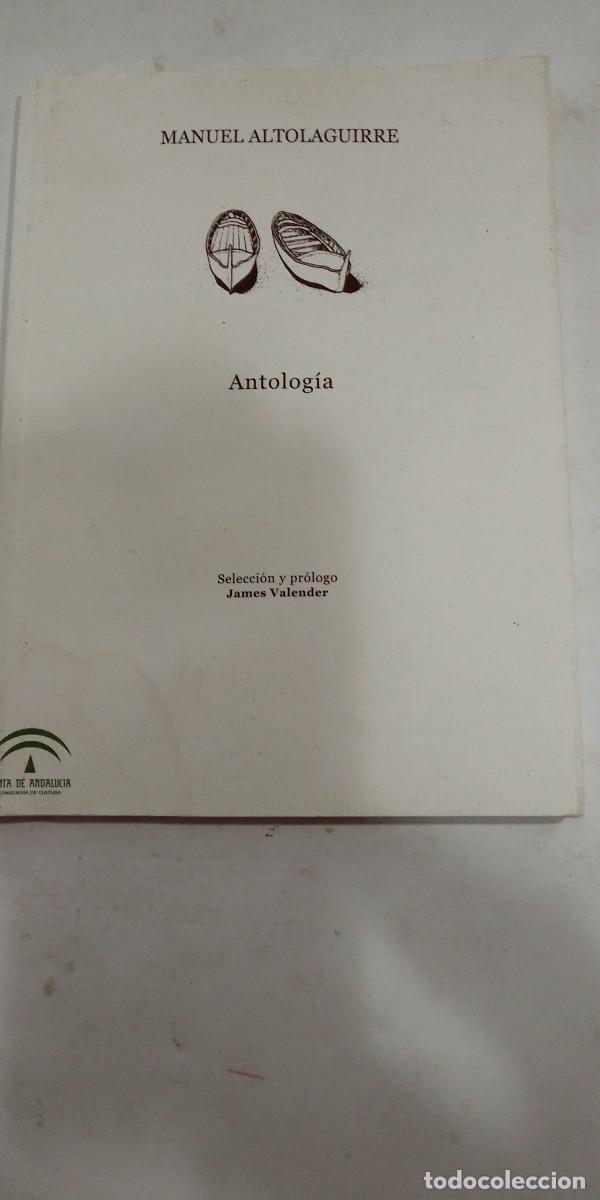 Gebrauchte B&uuml;cher: Antolog&iacute;a Manuel Altolaguirre