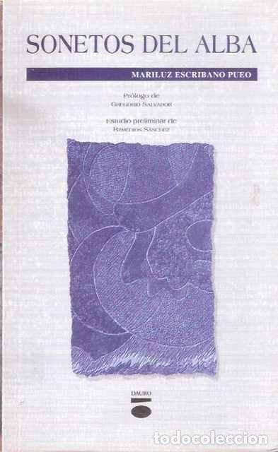 Gebrauchte B&uuml;cher: Sonetos del alba. Veintid&oacute;s sonetos para un jard&iacute;n - Mar&iacute;a Luz Escribano Pueo