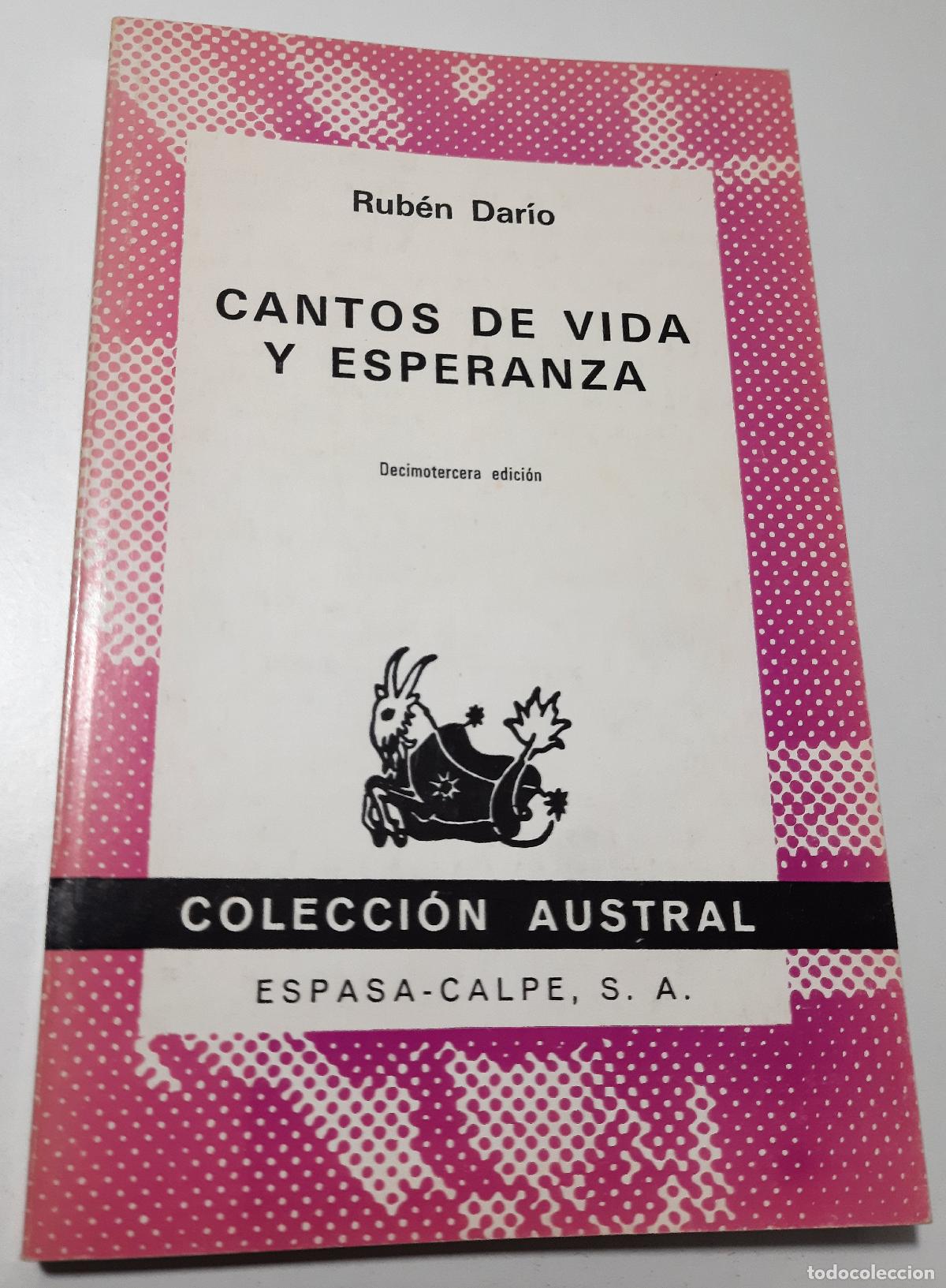 Libros de segunda mano: Cantos de vida y esperanza - Dario, Ruben - Foto 1