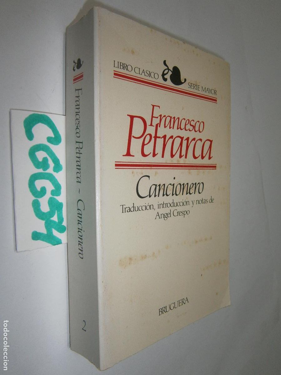 Libros de segunda mano: CANCIONERO - PETRARCA - Foto 1