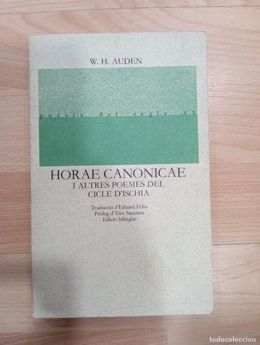Libros de segunda mano: Horae canonicae. W. H. Auden - Foto 1