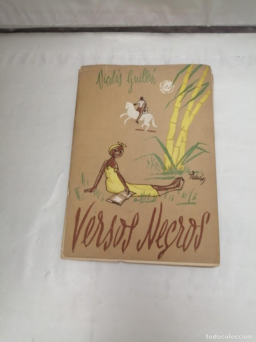 Libros de segunda mano: Nicol&aacute;s Guill&eacute;n: Versos negros - Foto 1