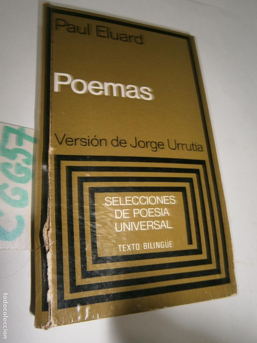 Libros de segunda mano: POEMAS - VERSION DE JORGE URRUTIA - Foto 1