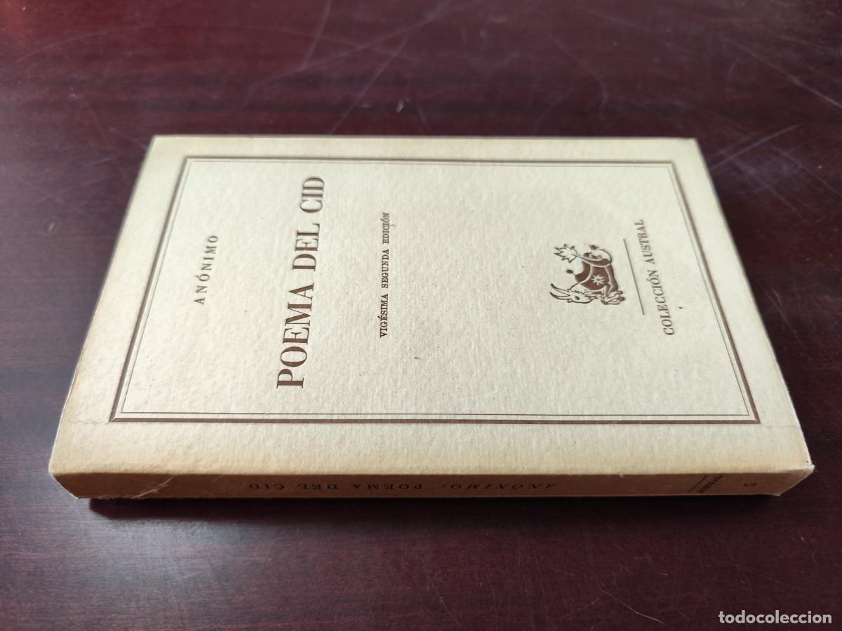 Libros de segunda mano: POEMA DEL CID / ANONIMO / PU-GUI-2 / AUSTRAL ESPASA CALPE - Foto 1