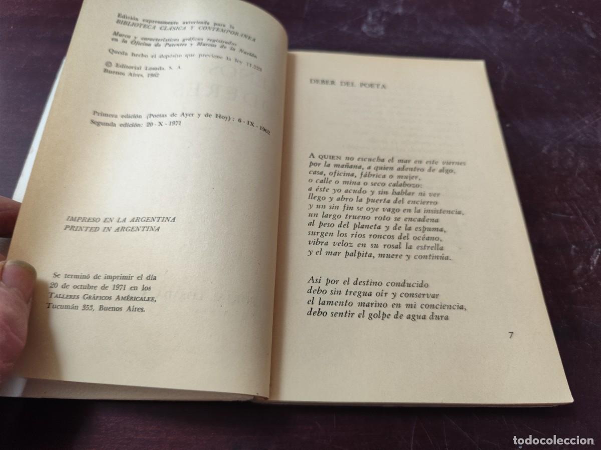 Libros de segunda mano: PLENOS PODERES / PABLO NERUDA / PU-GUI-11 / LOSADA - Foto 10