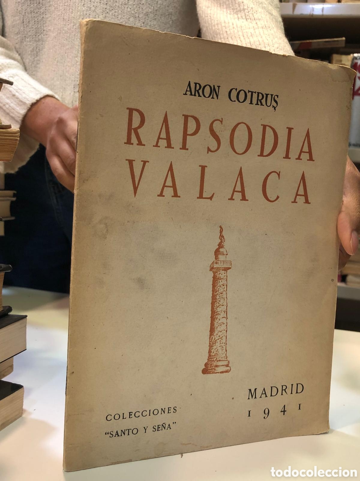 Libros de segunda mano: Rapsodia Valaca - Aron Cotruş - Foto 1