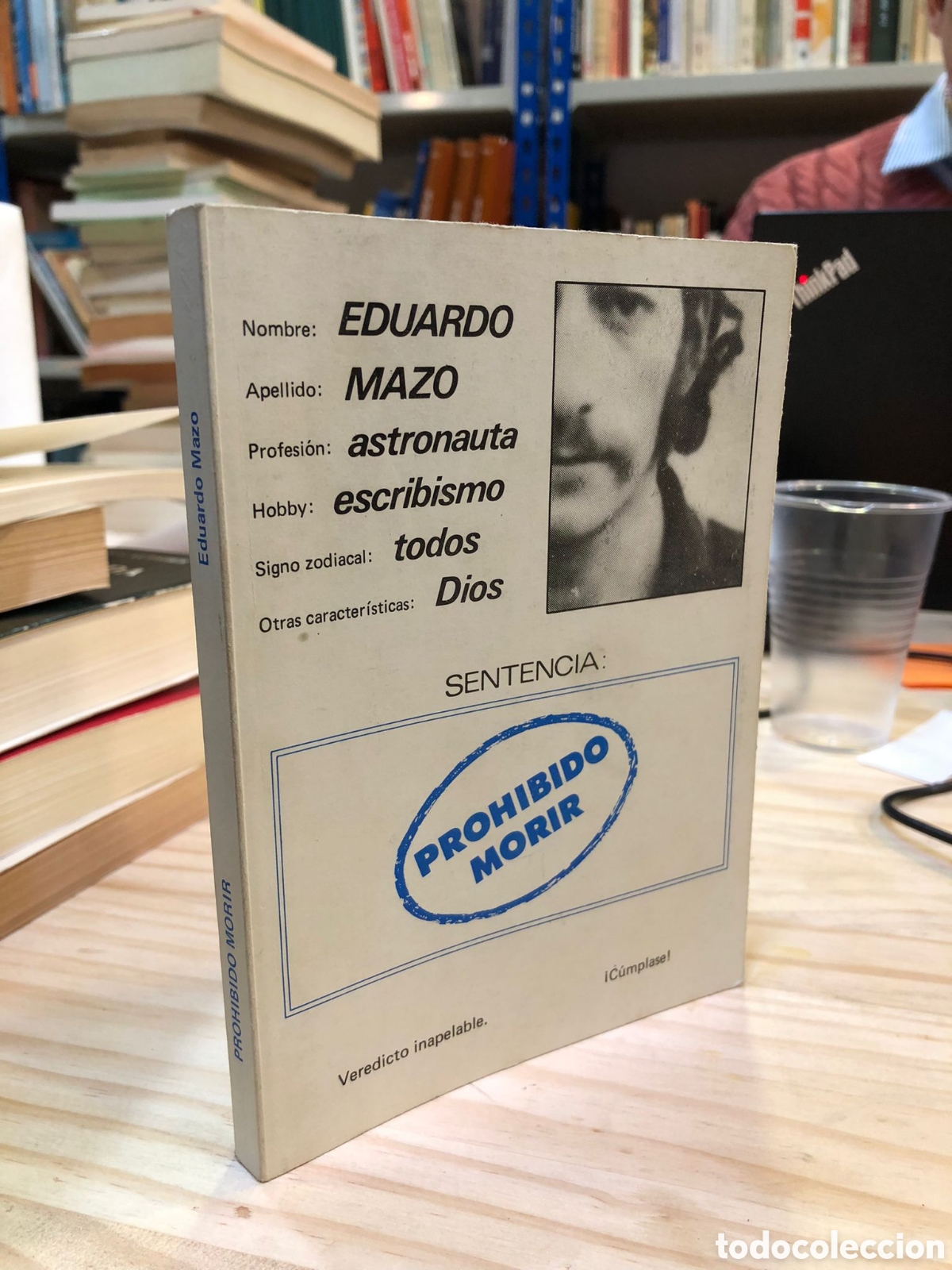 Libros de segunda mano: Prohibido morir - Eduardo Mazo - Foto 1