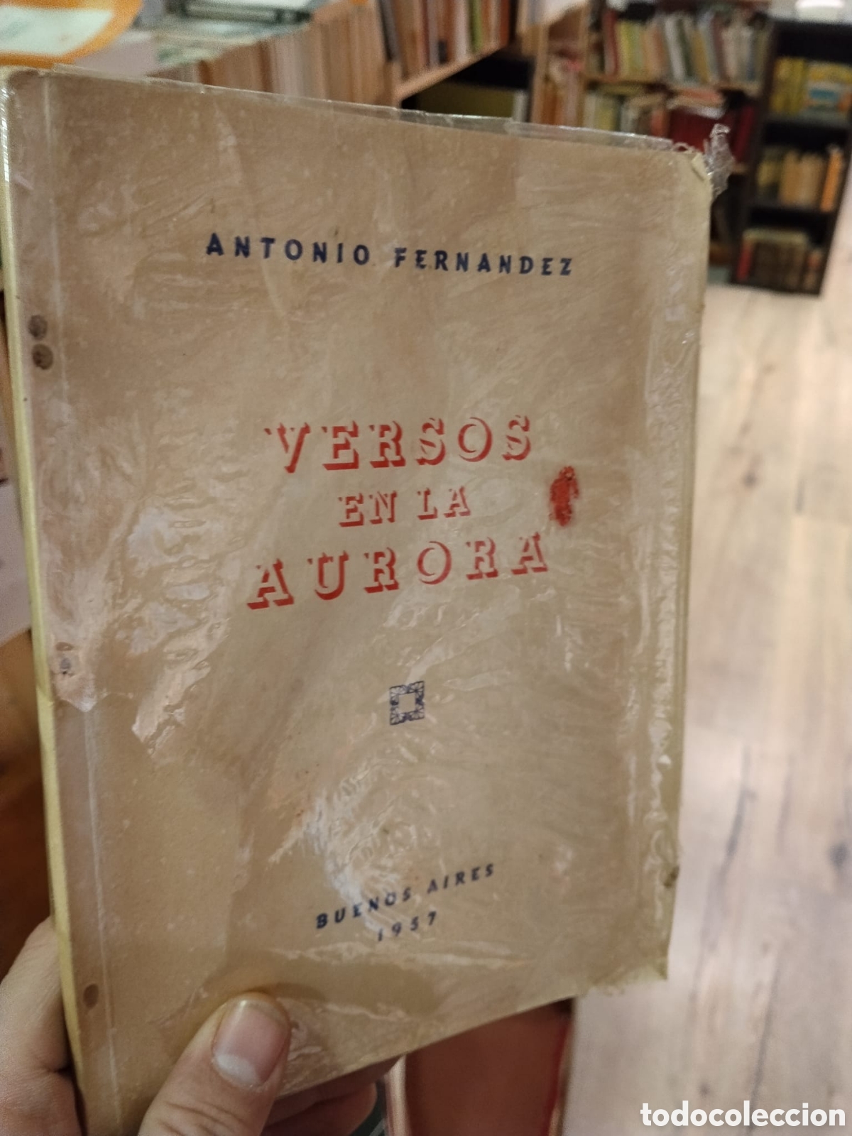 Libros de segunda mano: Versos en la aurora - Antonio Fern&aacute;ndez - Foto 1