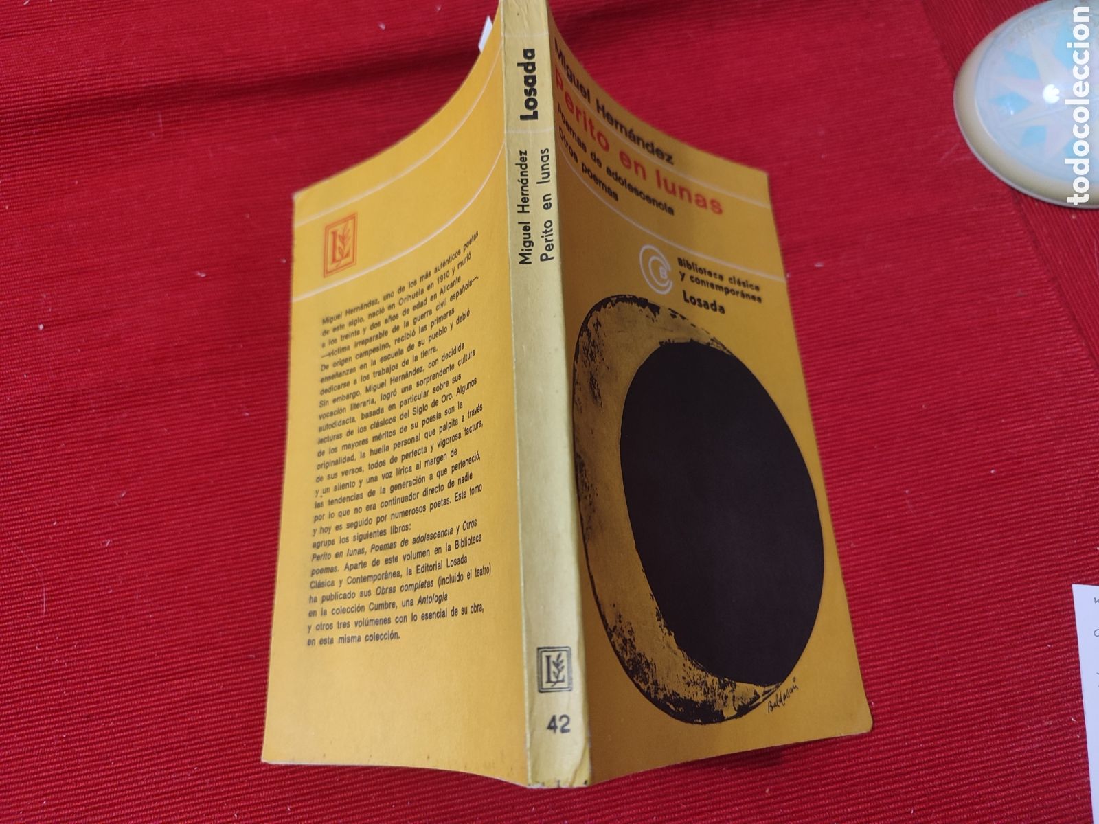 Libros de segunda mano: &rdquo;Perito en lunas&rdquo; Miguel Hern&aacute;ndez. 1978 - Foto 2