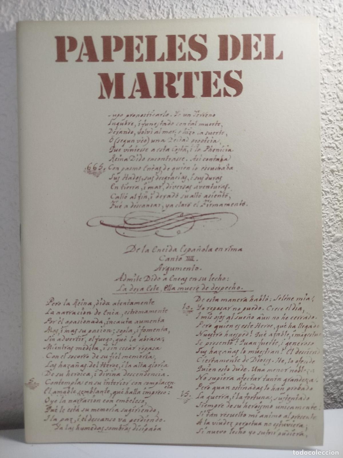 Second hand books: Papeles del martes, Revista de poes&iacute;a N&ordm;7 -