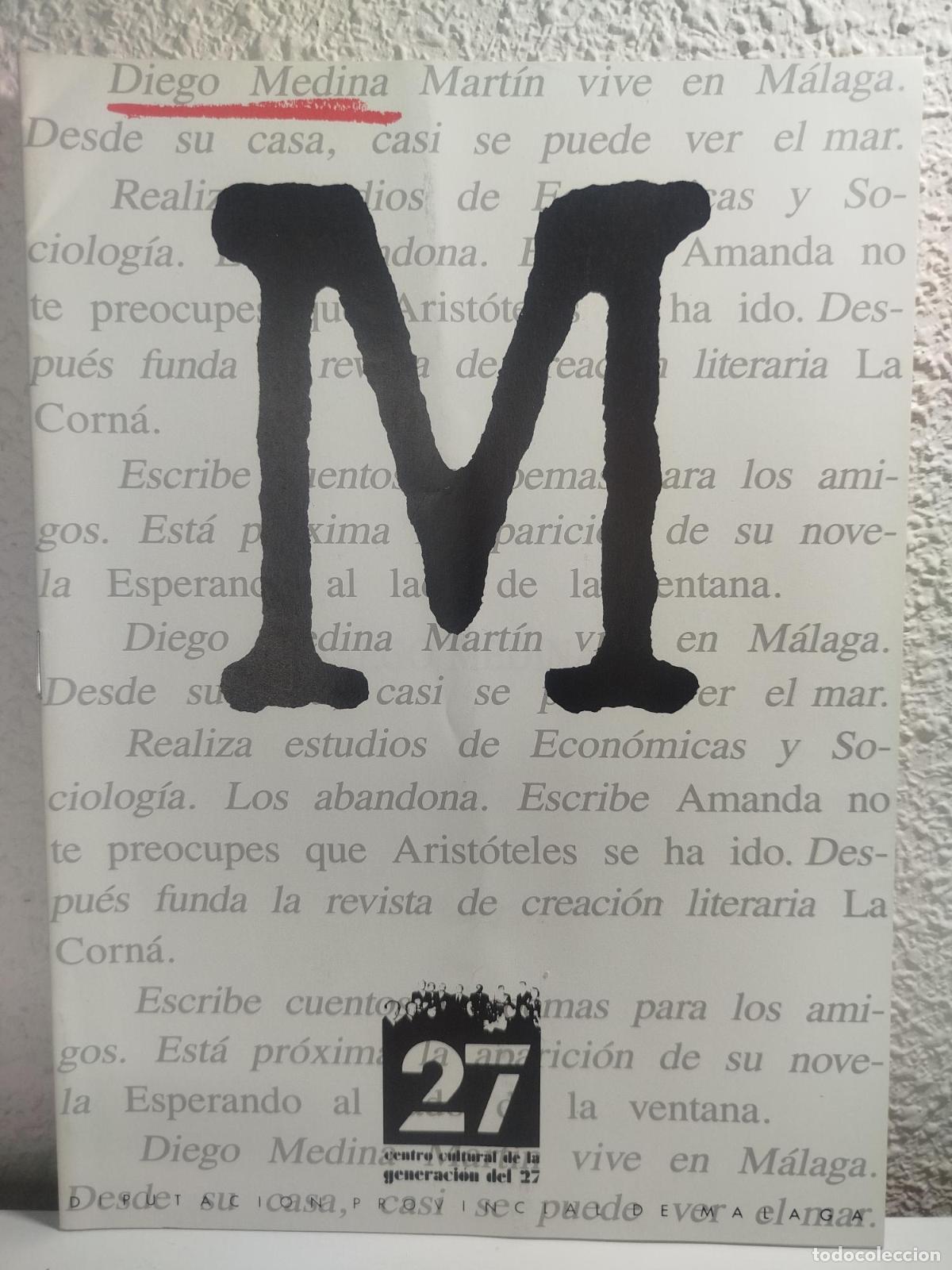 Second hand books: Cuaderno dedicado a Diego Medina -