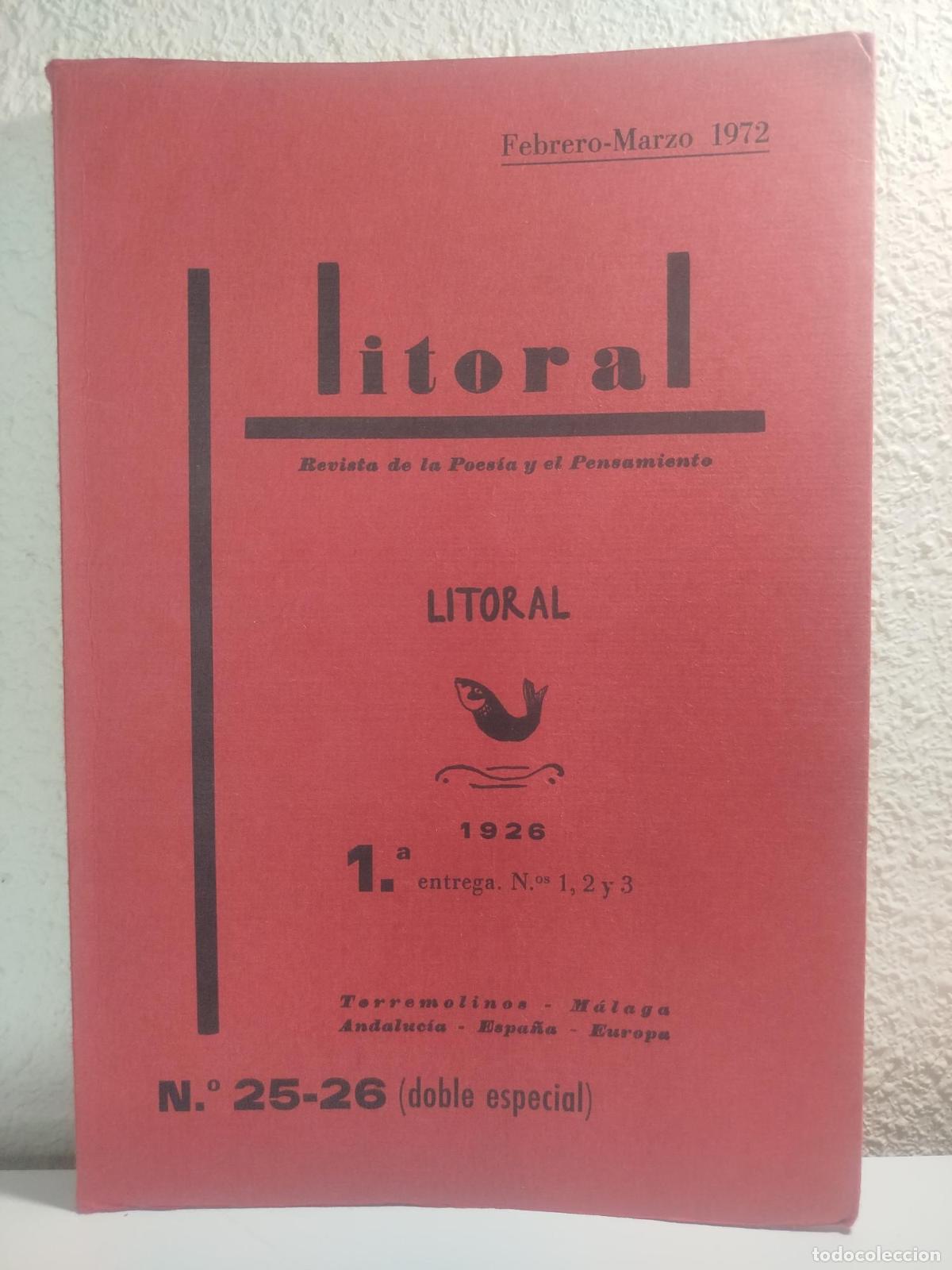 Gebrauchte B&uuml;cher: Litoral, Revista de la Poes&iacute;a y el Pensamiento, N&ordm;25-26 -