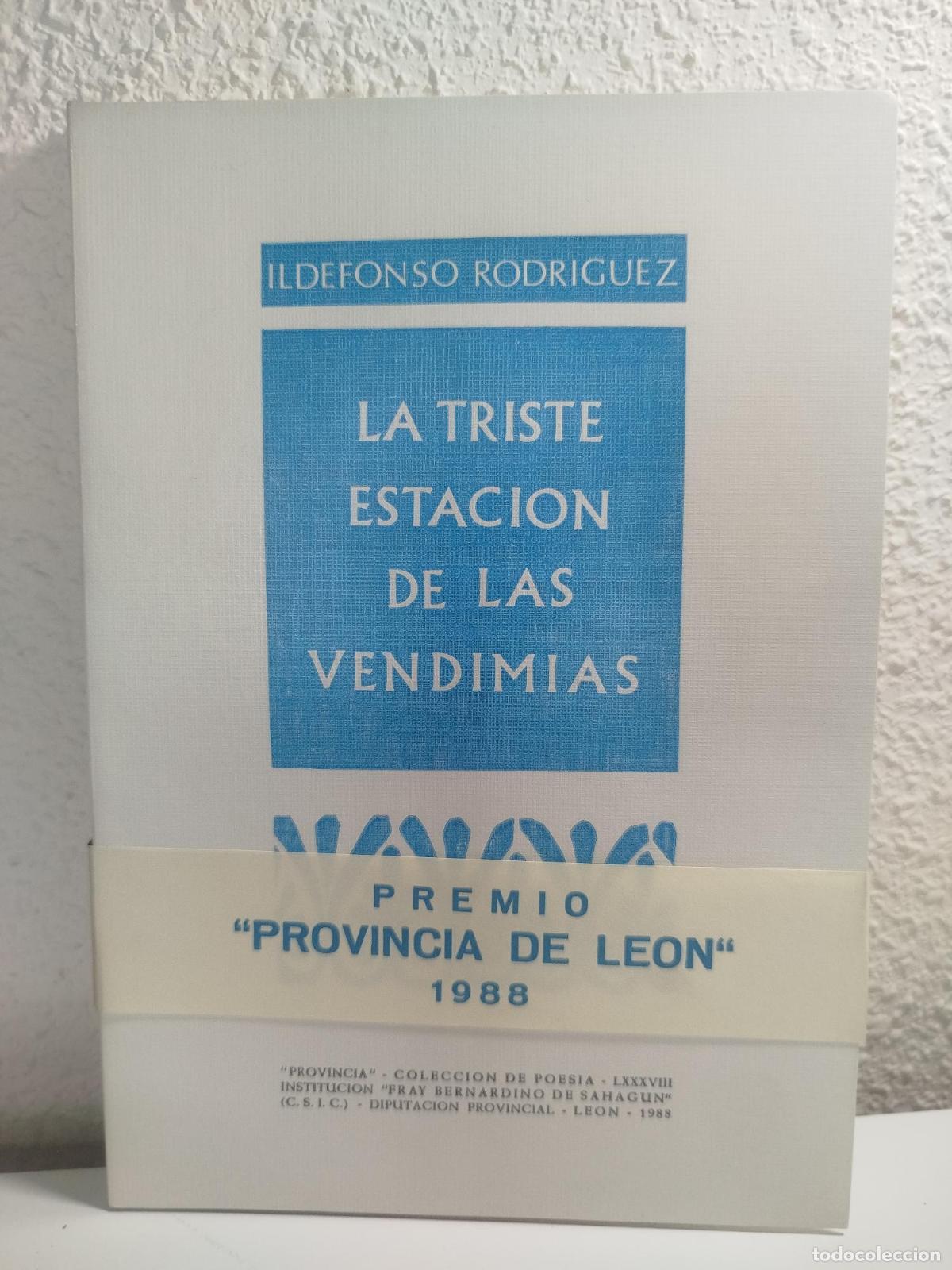 Second hand books: La triste estaci&oacute;n de las vendimias - Rodr&iacute;guez, Ildefonso