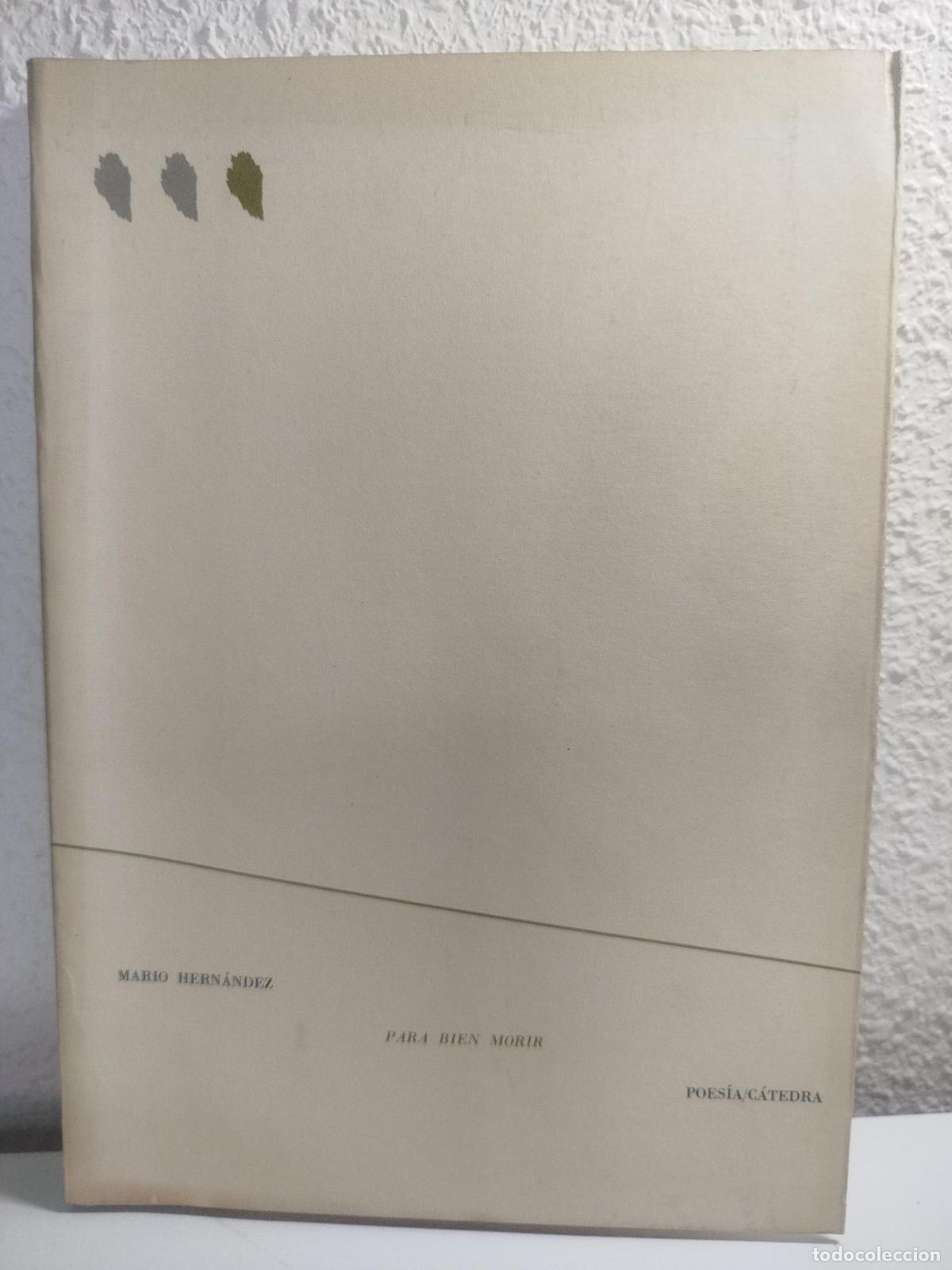 Second hand books: Para bien morir - HERNANDEZ, MARIO