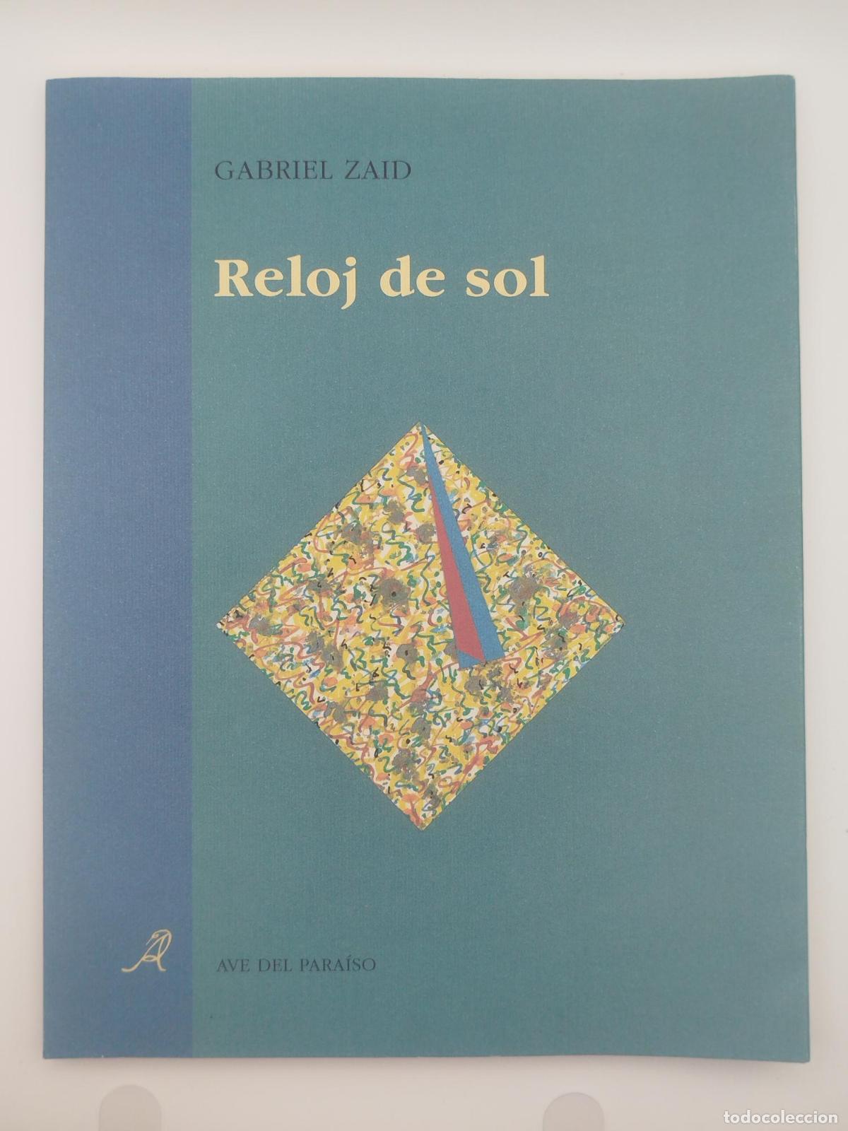 Libros de segunda mano: Reloj de sol - Zaid, Gabriel - Foto 1