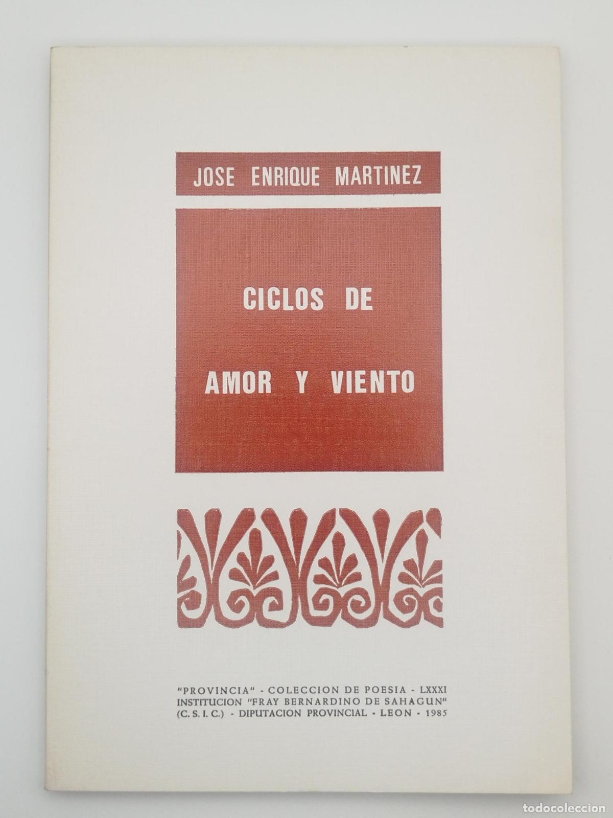 Second hand books: Ciclos de amor y viento - Mart&iacute;nez Fern&aacute;ndez, Jos&eacute; Enrique