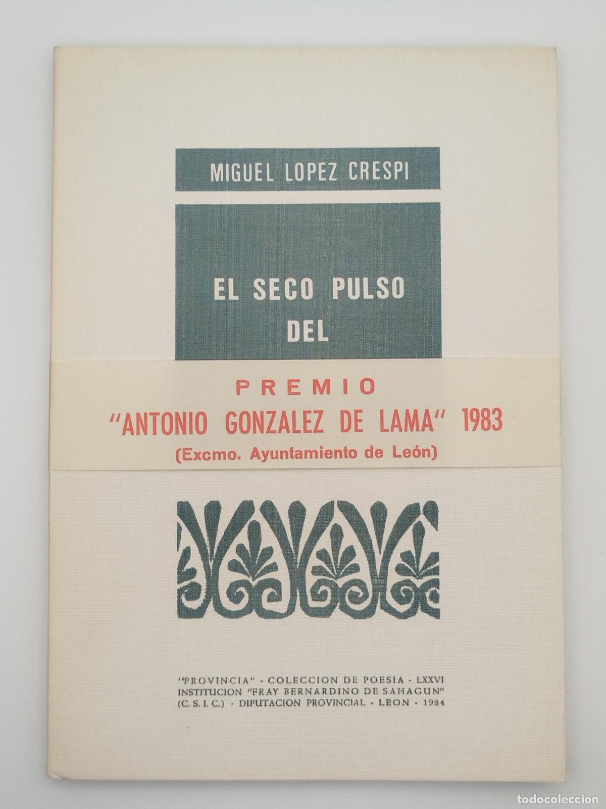 Second hand books: El seco pulso del tambor - L&oacute;pez Cresp&iacute;, Miquel