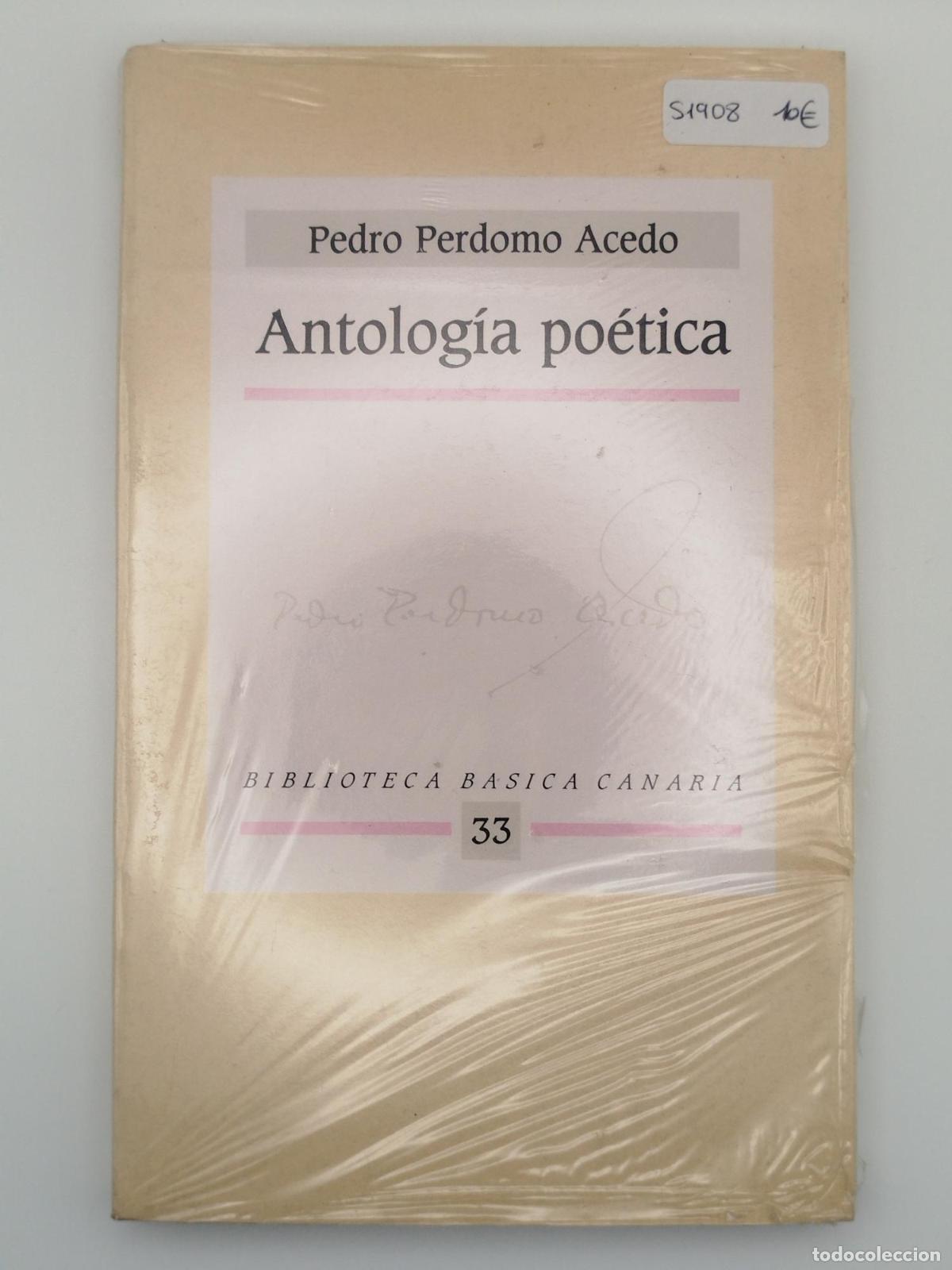 Second hand books: Antolog&iacute;a po&eacute;tica - Perdomo Acedo, Pedro