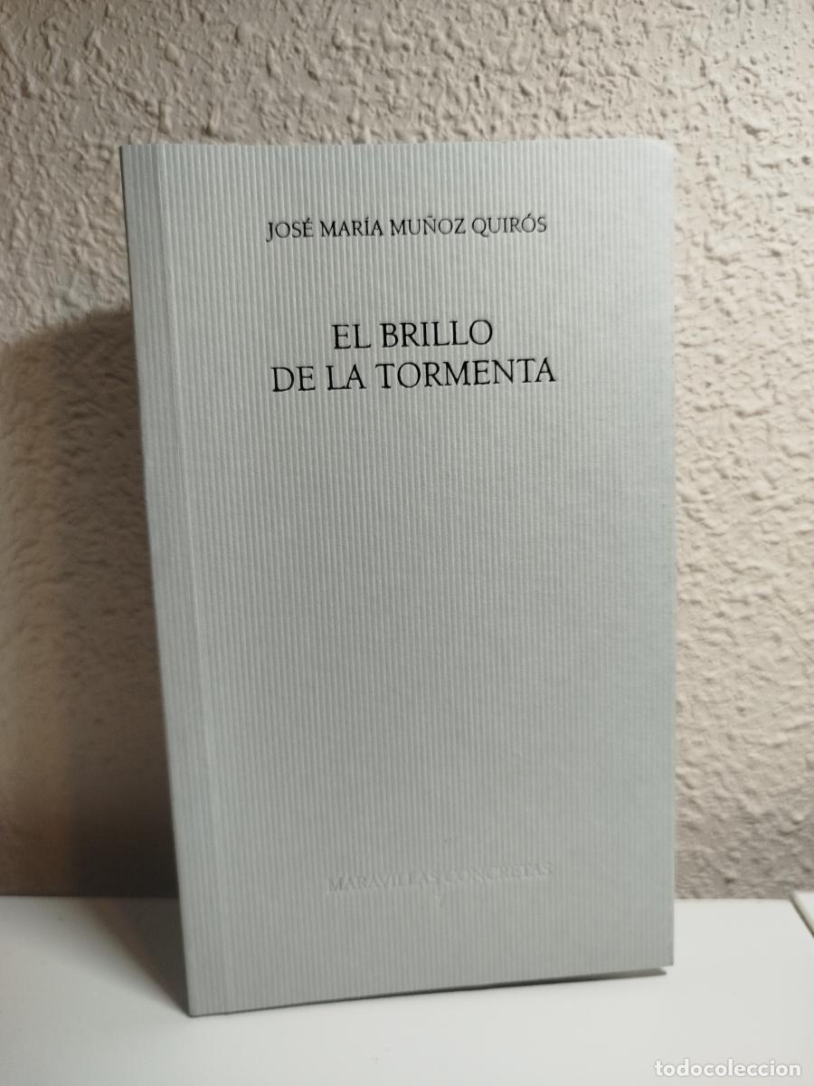 Gebrauchte B&uuml;cher: El brillo de la tormenta - Mu&ntilde;oz Quir&oacute;s, Jos&eacute; Mar&iacute;a