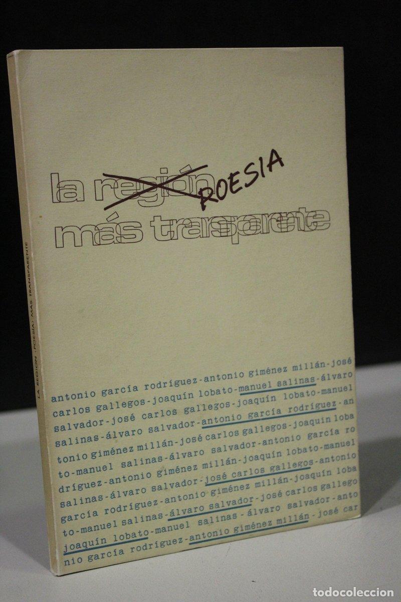 Gebrauchte B&uuml;cher: La poes&iacute;a m&aacute;s transparente.- Cuadernos del Sur, 77. - Vv.aa. ; Edici&oacute;n De &aacute;ngel Caffarena.