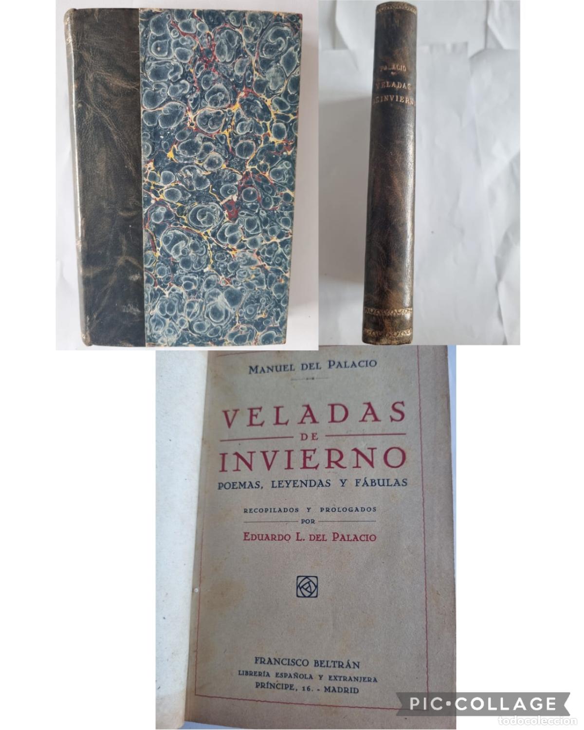 Libros de segunda mano: VELADAS DE INVIERNO - EDUARDO PALACIO - FIRMA AUTOGRAFA GUERRA CIVIL 1937 VALENCIA