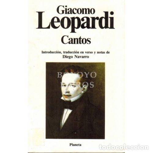 Gebrauchte B&uuml;cher: Cantos - Giacomo Leopardi - 1983
