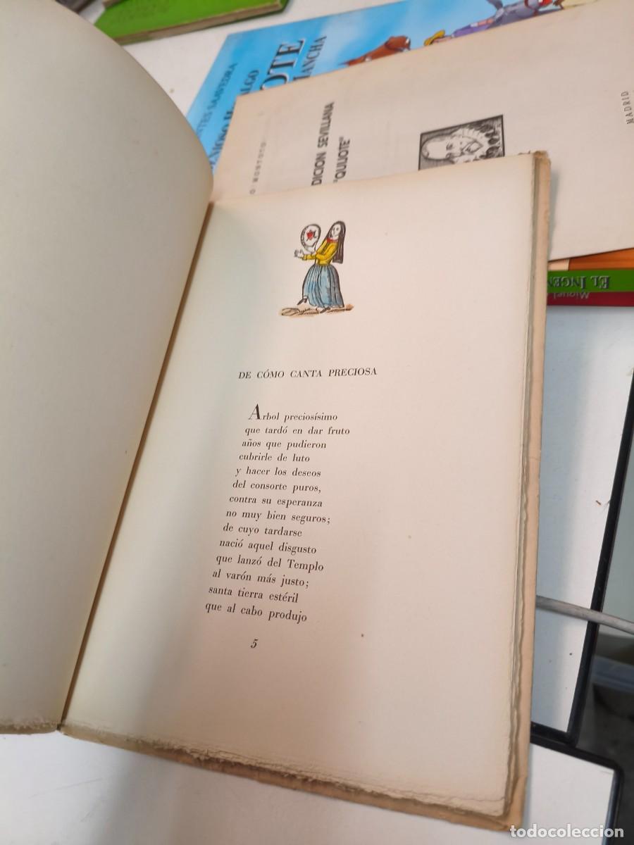 Libros de segunda mano: LOS POEMAS DE LA GITANILLA. CERVANTES EDICION NUMERADA - Foto 3
