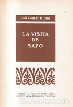 Second hand books: La visita de Safo - Juan Carlos Mestre